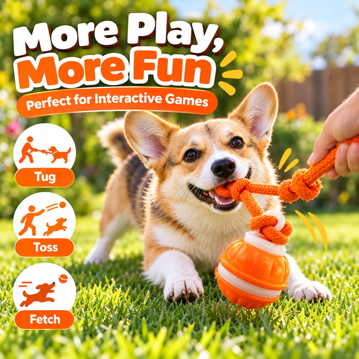 Interactive Smart Rolling Pet Ball