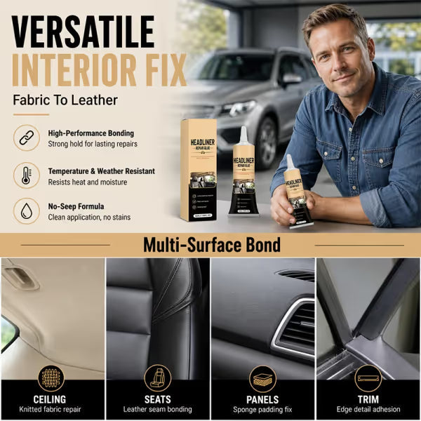 ๐ Waterproof Car Headliner Repair Glue