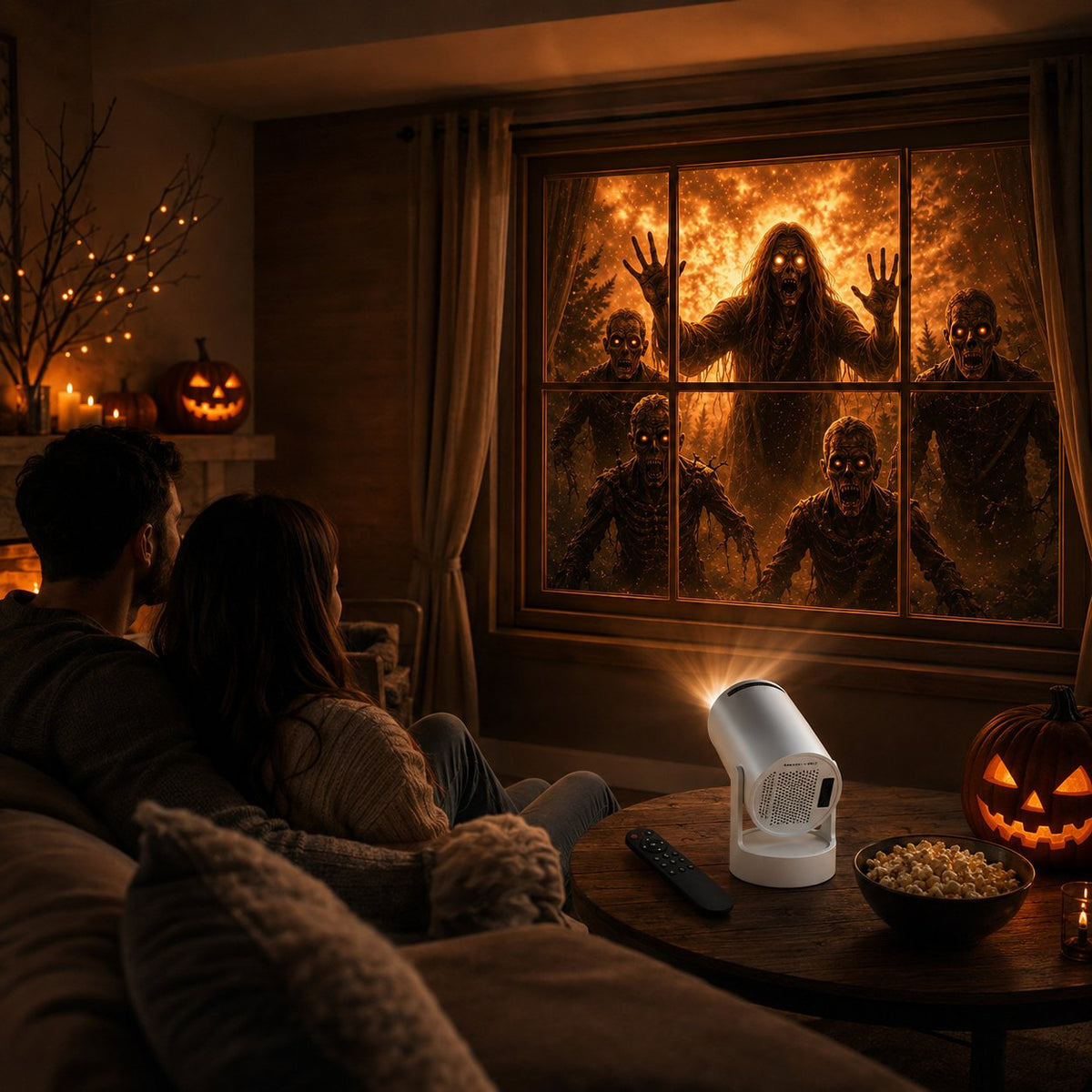 👻 Halloween Window Projector