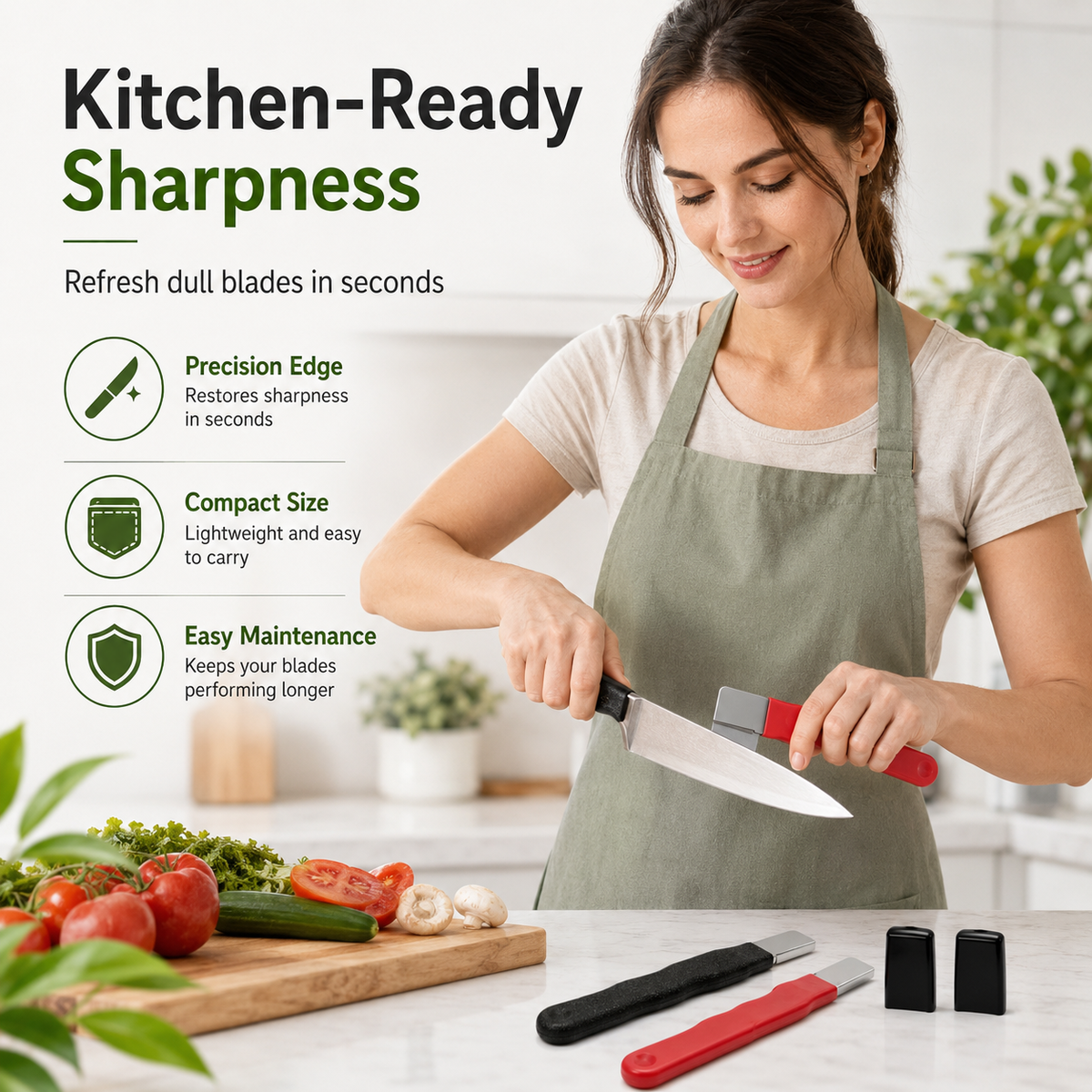 🔪🔥 Professional Knife Sharpening Tool | 2-Pack for Long-Lasting Cutting Performance
