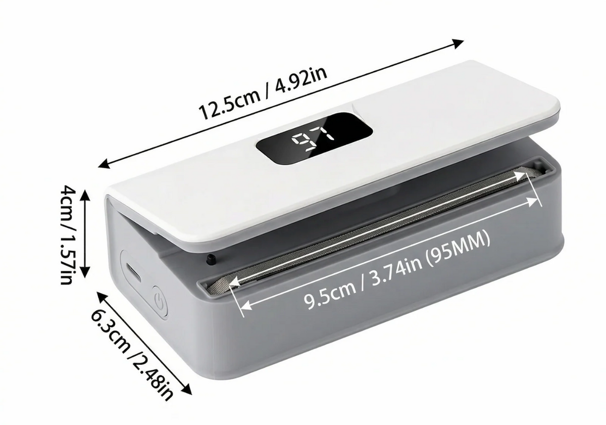 ✨ Mini Heat Bag Sealer | Keep Snacks Fresh & Bags Airtight