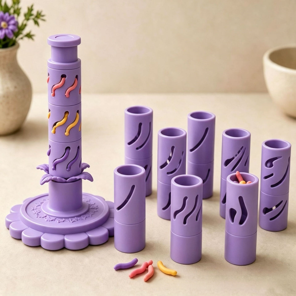 🔥Modular Clay Bloom Maker with 9 Shaping Sleeves