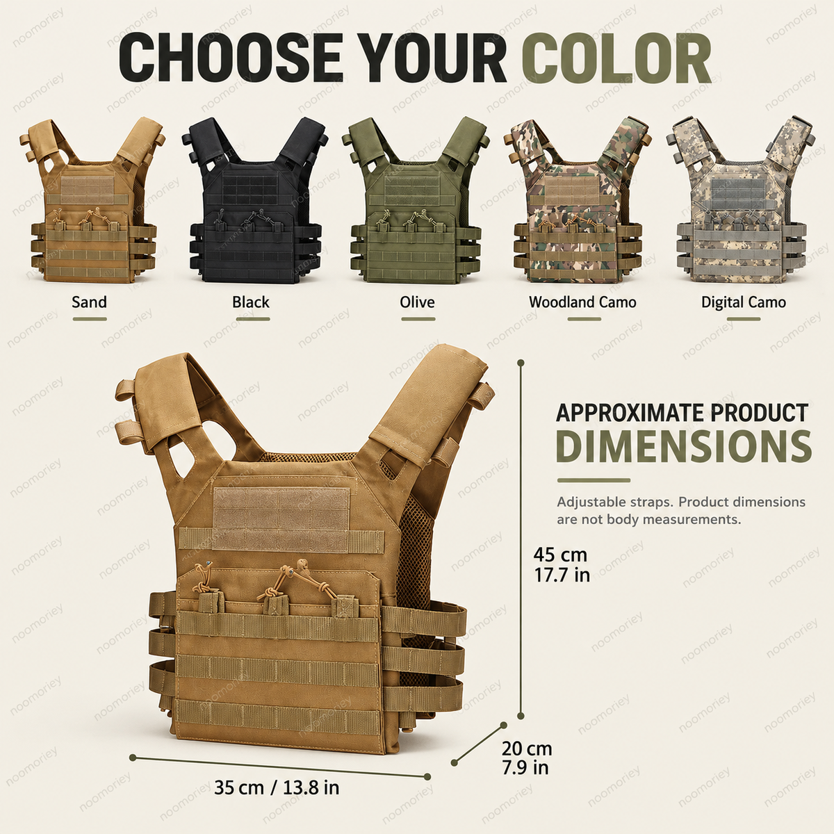 🎒 Lightweight Adjustable Utility Vest – Outdoor Multi-Pocket Chest Bag