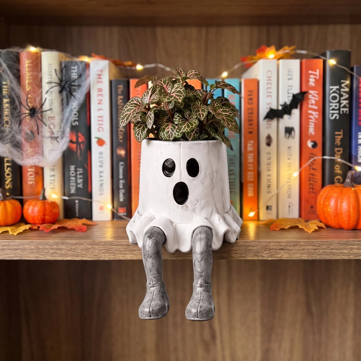 Halloween Planters with Legs