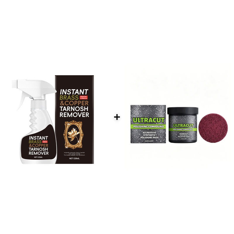 🏆✨ Today 49% OFF🔥 Instant Brass Tarnish Remover Spray | The Easy Way to Restore Beautiful Brass Shine