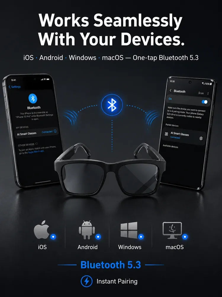 👓AI Smart Bluetooth Glasses