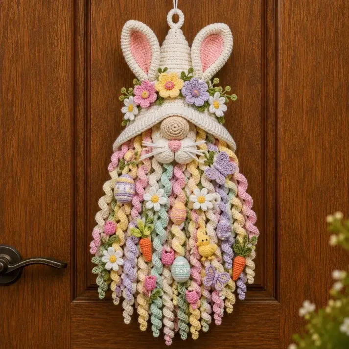 🔥LAST DAY 49% OFF - 🧶 DIY Seasonal 3D Crochet Door Hanger Kit Collection | Coordinated Yarn, Filling, Accessories & Step-by-Step Instructions Included 💕