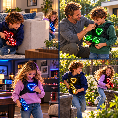 [Free Shipping] 🎮 Rechargeable Laser Tag Set for Kids & Families