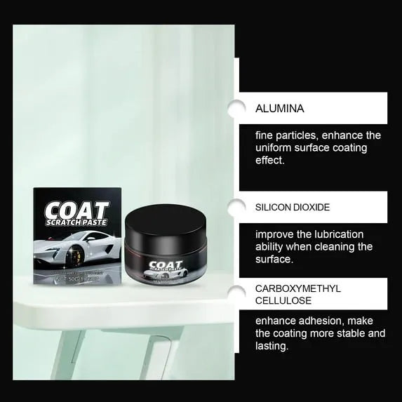 🚗Car Scratch Repair Paste 💧Water‑Based High‑Gloss Paint Restorer for Auto Surface Care