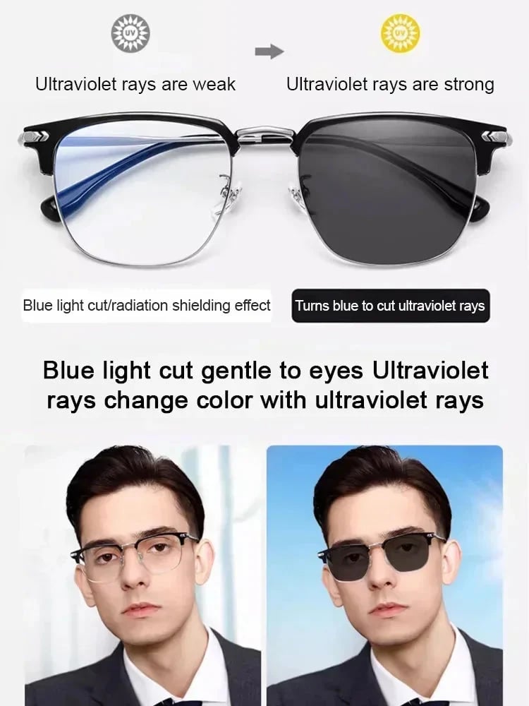 👓 Ultra Light Anti Blue Presbyopic Glasses