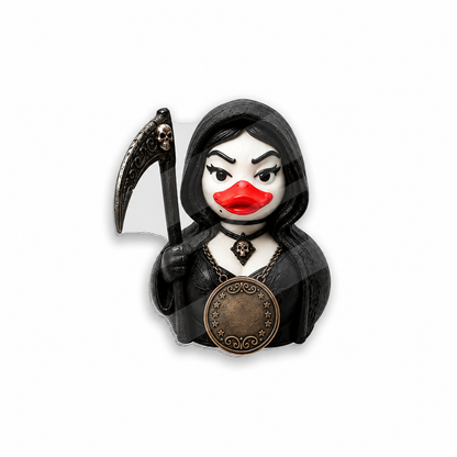 Car Halloween 85th Anniversary Grim Reaper Duck Acrylic Magnet
