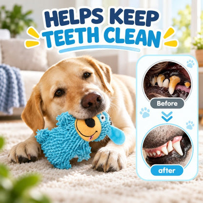 Squeaky Dog Plush Toy