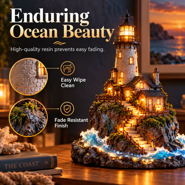 🌊 Coastal Lighthouse Glow — Bring the Calm of the Shore Home ✨