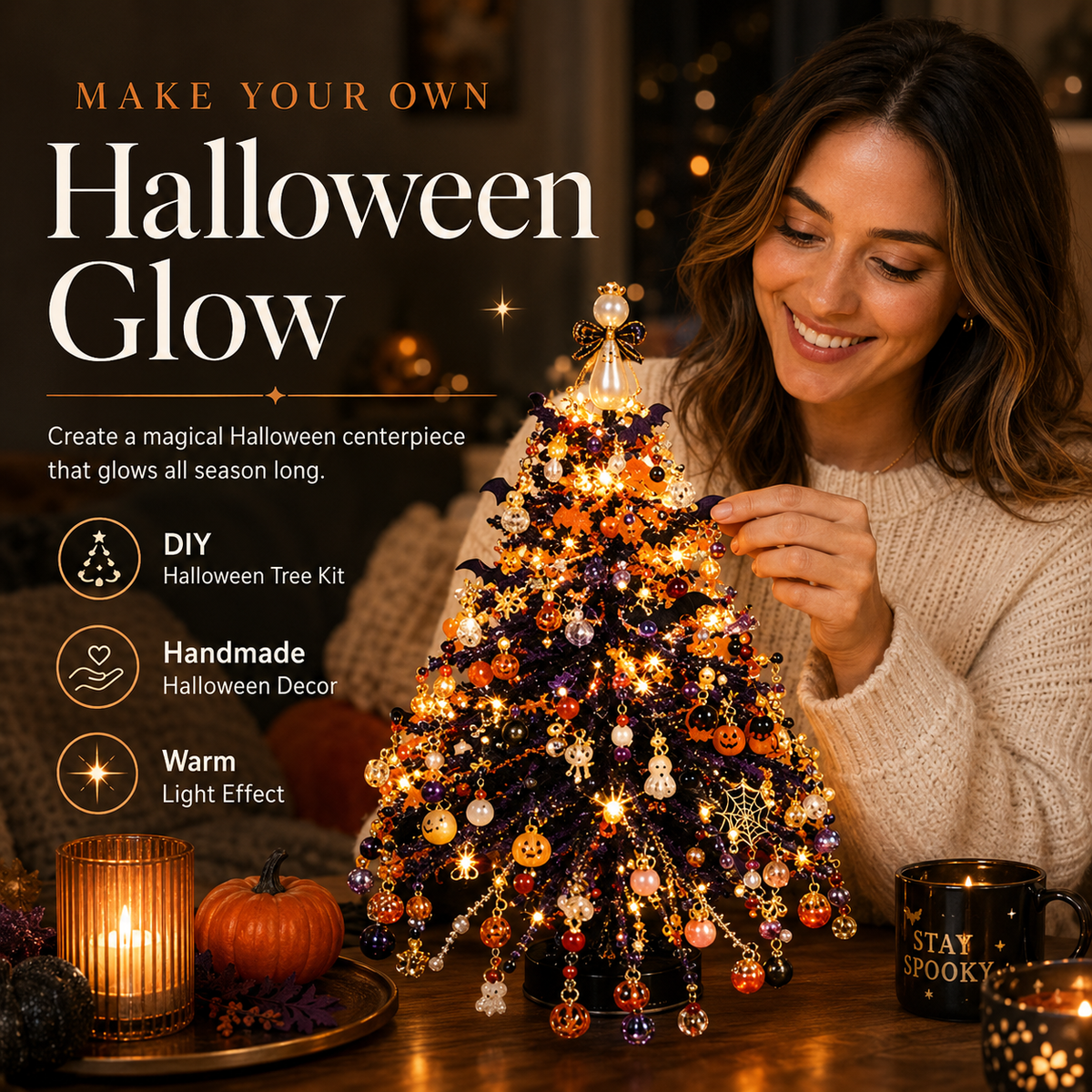 Struggling to Find a Meaningful Activity This Christmas? Make Your Own Sparkling Tree! 🌟