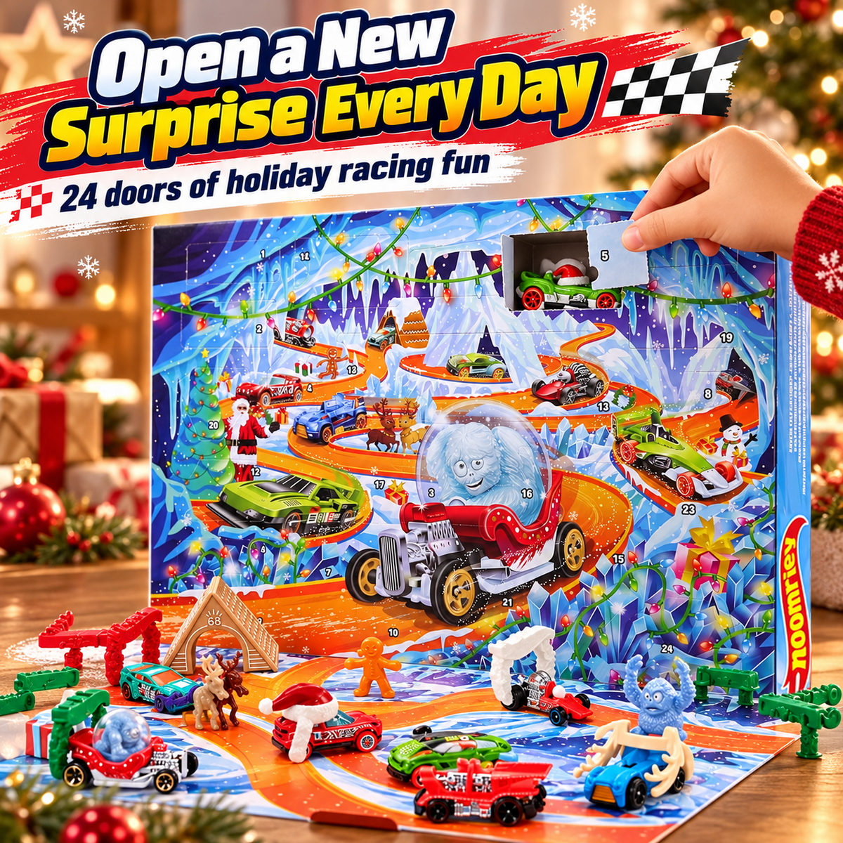 24-Day Christmas Racing Advent Calendar