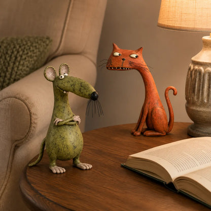 ✨Whimsical Vintage Animal Figurine with Quirky Charm
