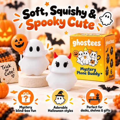 Halloween Ghost Phone Case Decor Set