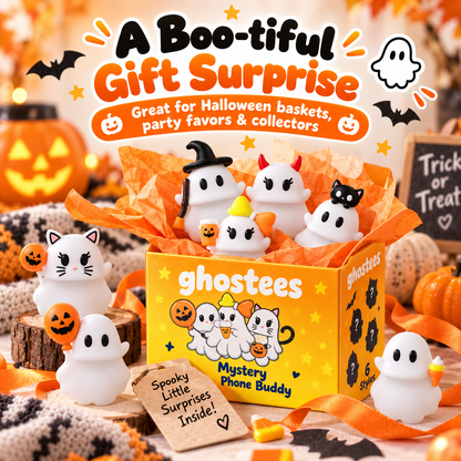 Halloween Ghost Phone Case Decor Set