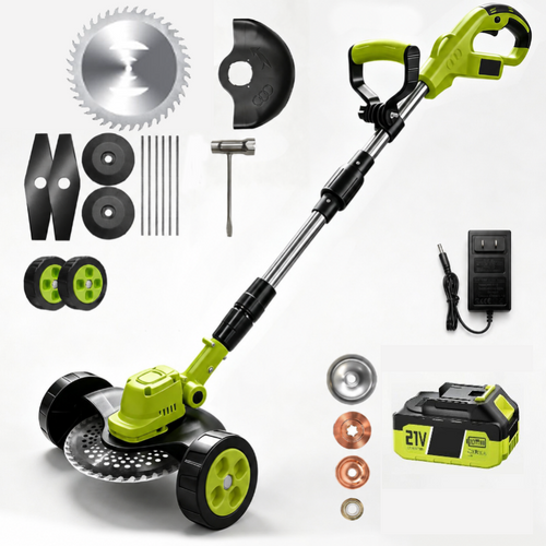 🌿Limited Time 50% OFF✨ 3-in-1 Cordless Lawn Mower Combo, Powerful Grass Trimmer & Edger For Household Gardens