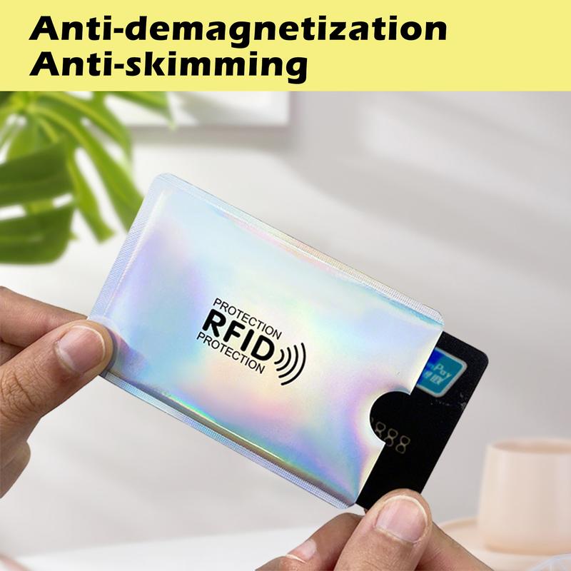 🔥Limited Time 49% Off✨RFID Blocking Sleeves (8-Pack) – Stop Card Skimming Instantly