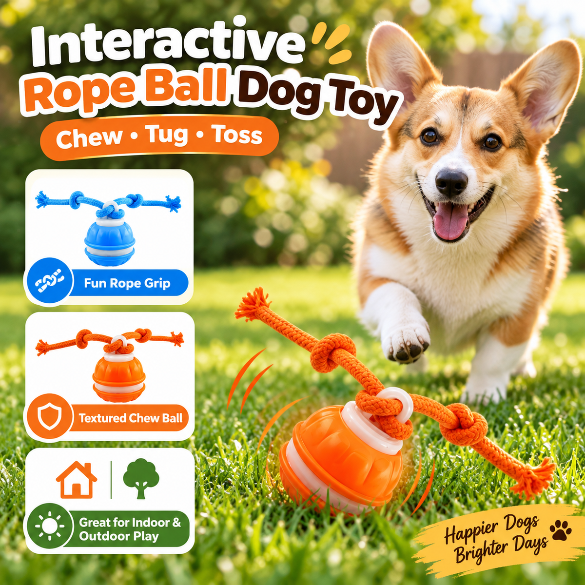 Interactive Smart Rolling Pet Ball