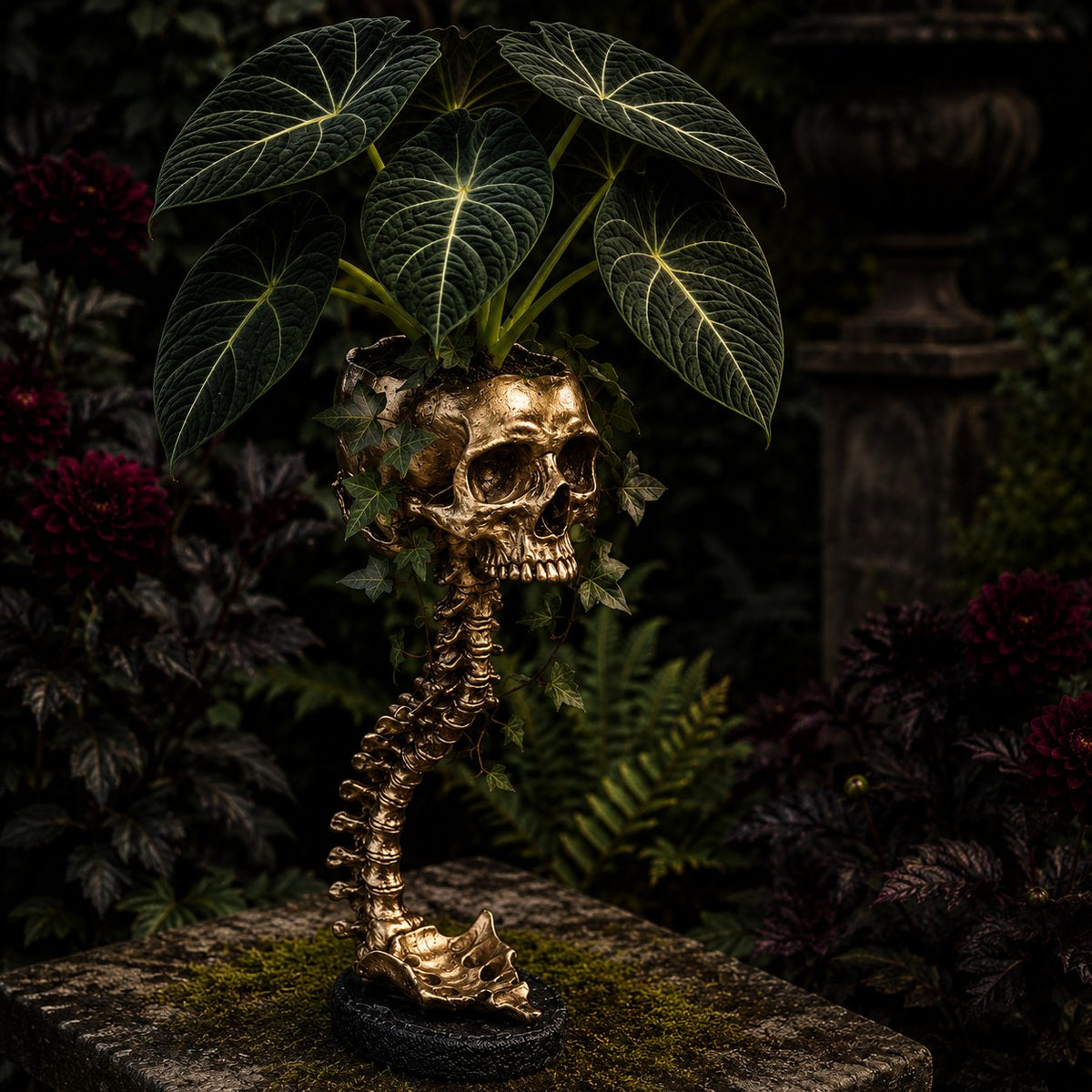 💥 Flash Sale 50% OFF 💀 Skull Planter 🪴 Bold Decor for Plant Lovers