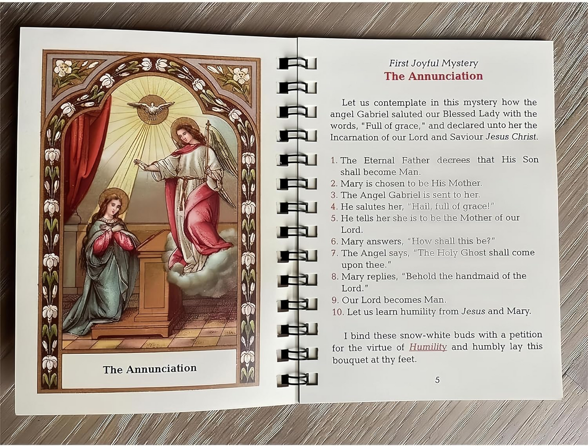 ✝️🔥 Today 49% OFF🔥 Pocket Size Rosary Meditation Book | The Rosary: The Prayer That Saved My Life