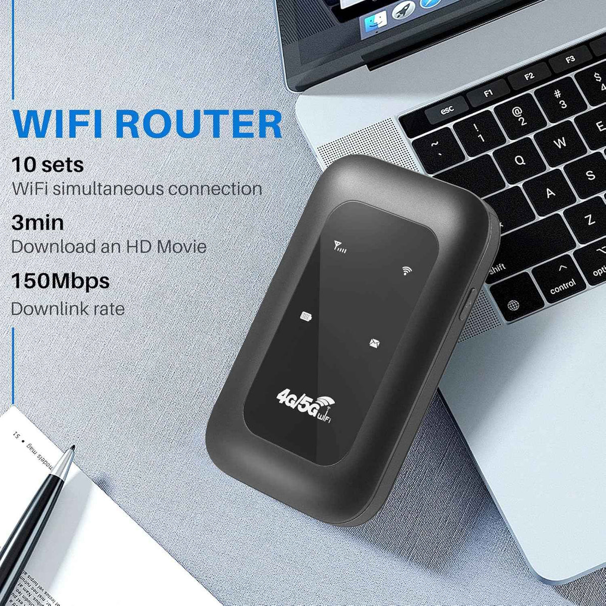 🔥No Monthly Fee|| 📶Pocket WiFi – No Setup. No Hassle.Ready in Seconds .Just Connect🛜