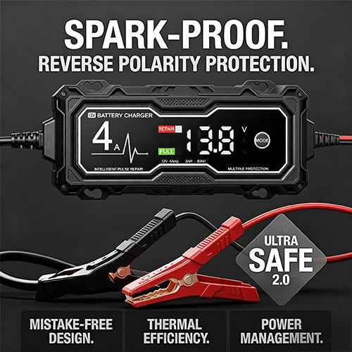 GBX155 4250A Car Jump Starter For 10L Gas & 8L Diesel Engines