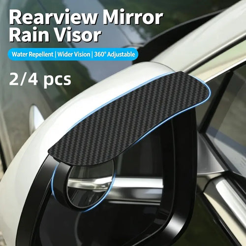 🎁2-in-1 Rearview Mirror Rain Visor with 360° Blind Spot Mirror!!!