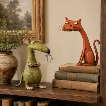 ✨Whimsical Vintage Animal Figurine with Quirky Charm