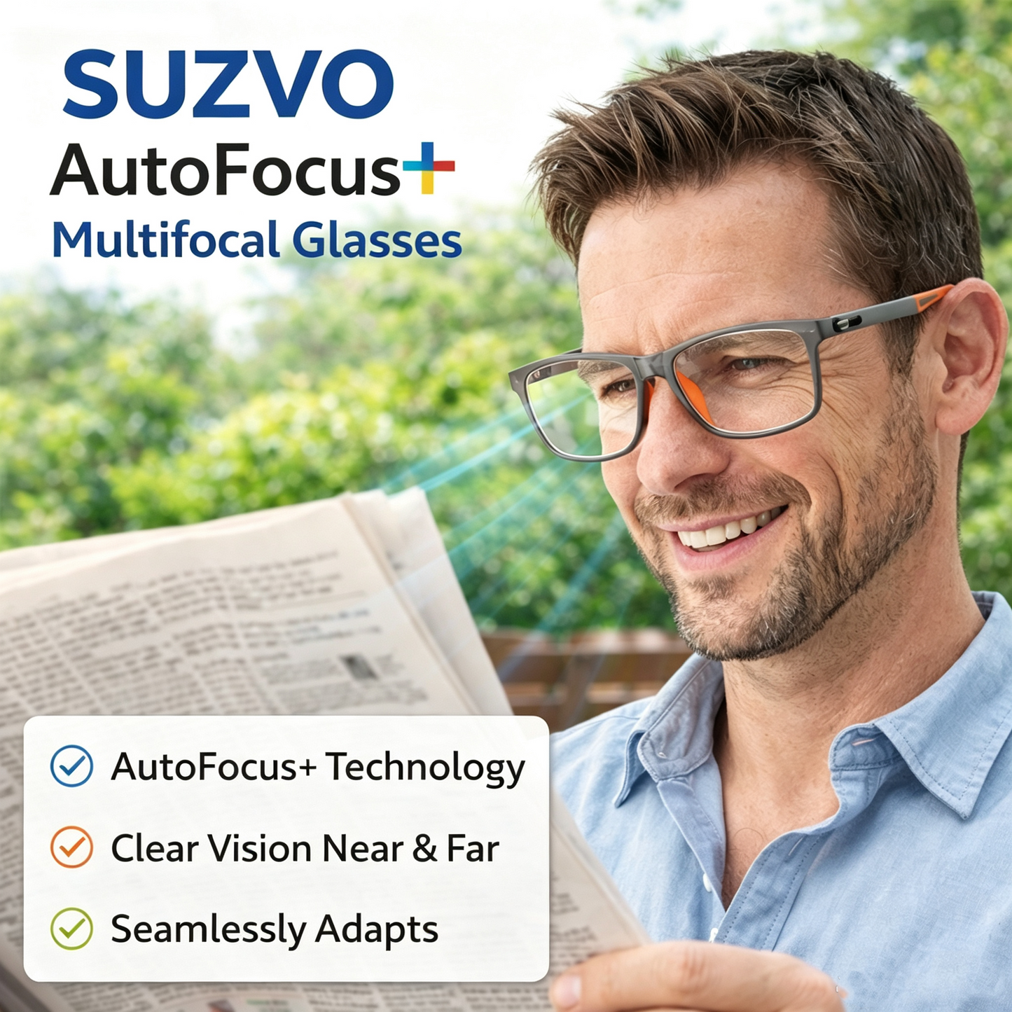 Almost Gone-🔥Vision AutoFocus+ Multifocal Glasses