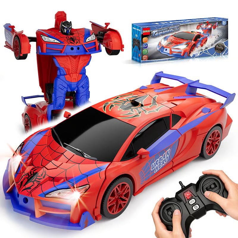 Remote Control Transforming Robot Car