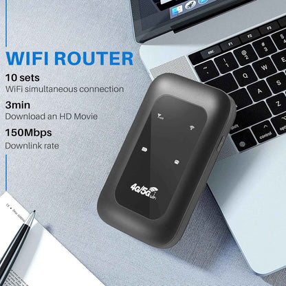 🔥50% OFF TODAY🔥📶 Pocket WiFi – Ready in Seconds No Setup. No Hassle. Just Connect