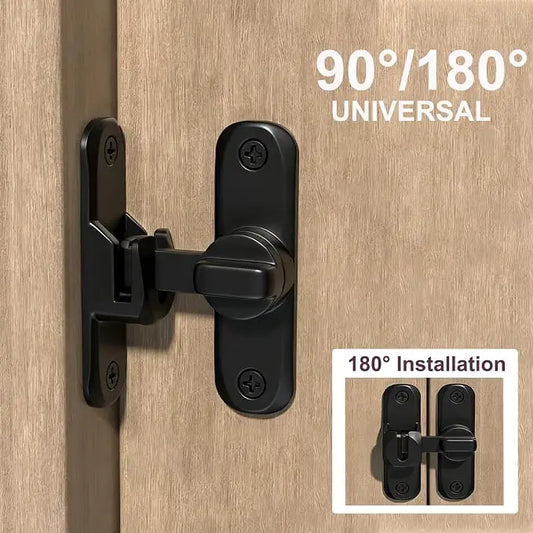 🔒 90°/180° Universal Door Security Lock – Extra Safety & Privacy