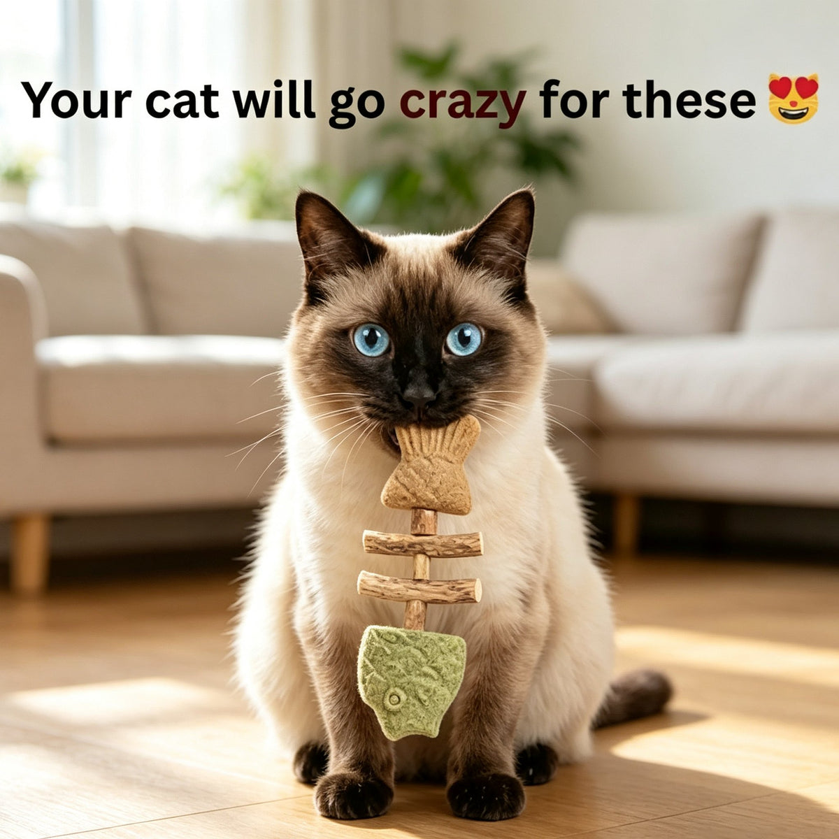 Catnip & Silvervine Chew
