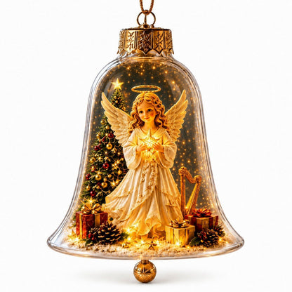 ⭐Limited time49% OFF -✨🎄 Glowing Christmas Story Ornament – Light-Up Mini Holiday Scene