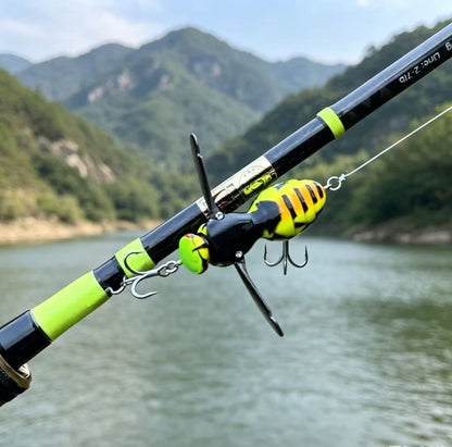 🔥 Last Day 49% OFF – 🐝 Bionic Wasp Topwater Lure That Triggers Explosive Strikes