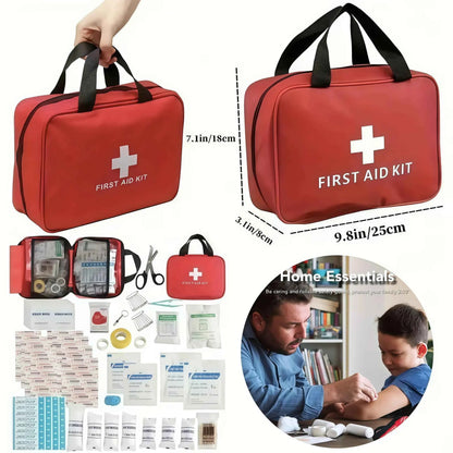 🩹🚨Portable First Aid Kit – Emergency Medical Bag