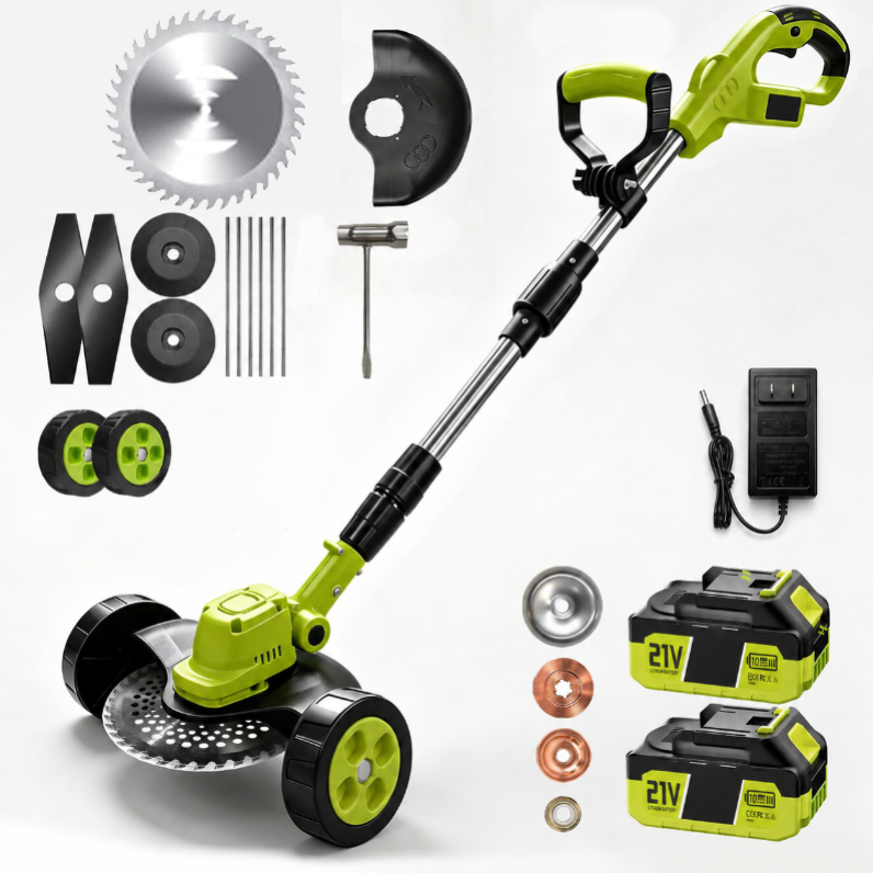 🌿Limited Time 50% OFF✨ 3-in-1 Cordless Lawn Mower Combo, Powerful Grass Trimmer & Edger For Household Gardens