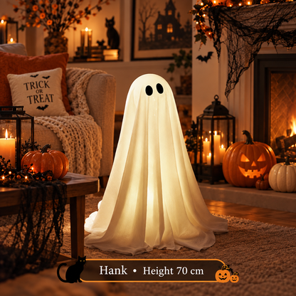 Halloween Spooky Lighted Ghost Decor Set