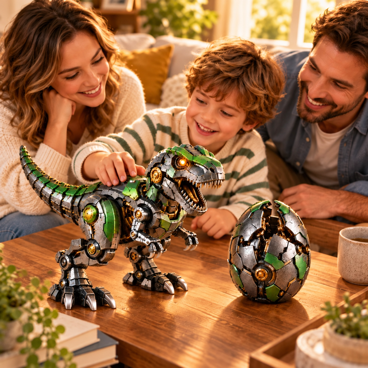 🦖🔥 Mechanical T-Rex Egg – From Mysterious Egg to Mighty Robotic Dinosaur! 🥚⚙️✨