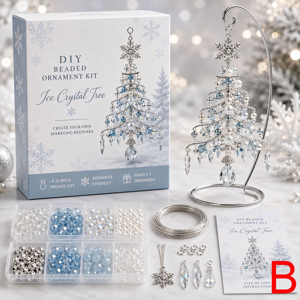🎅 2026 Christmas Gift 49% Off--DIY Christmas Tree Beaded Ornament Kit