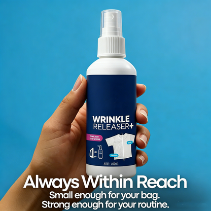 🚨 Wrinkle Release Spray — Stop Ironing & Remove Wrinkles in Seconds ✨