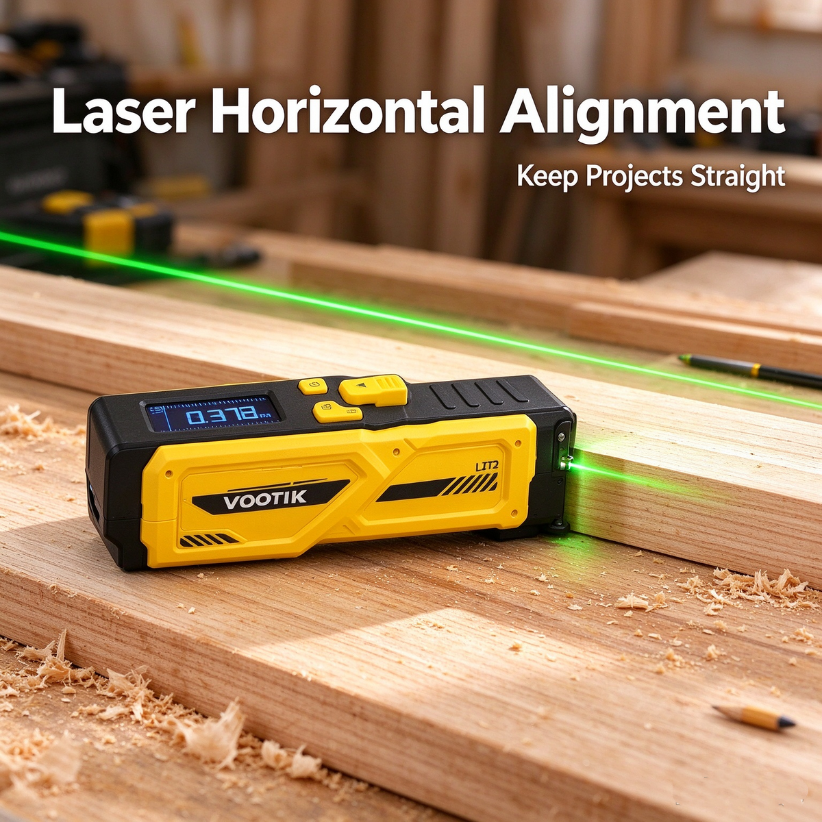 VOOTIK Digital Tape Measure / Laser Tape Measure