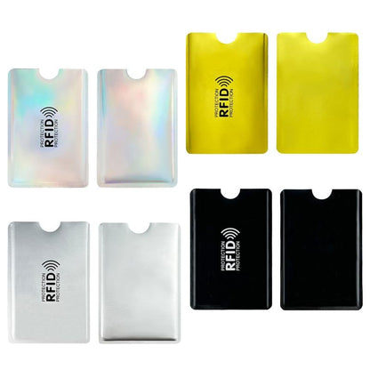 🔥Limited Time 49% Off✨RFID Blocking Sleeves (8-Pack) – Stop Card Skimming Instantly