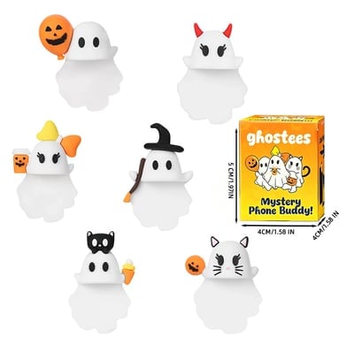 Halloween Ghost Phone Case Decor Set