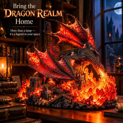 🔥Last Day: 60% Off – 🐉🔥 Dragon Realm Guardian™ – Epic Fire-Glow Dragon Lamp for Fantasy Lovers & Legendary Spaces