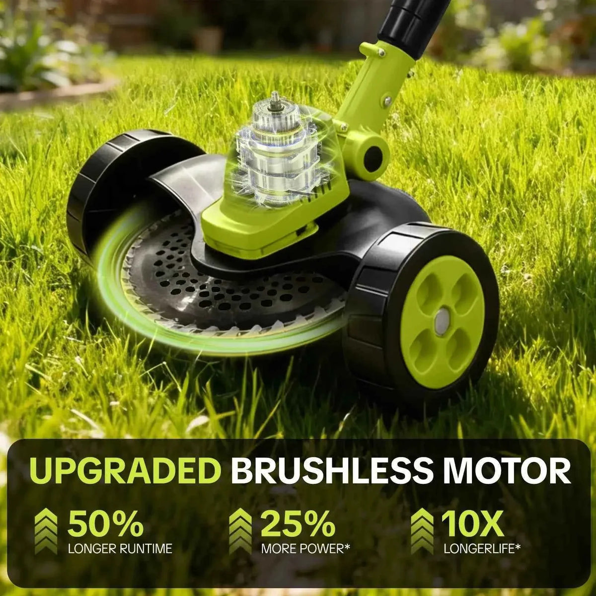 🌿Limited Time 50% OFF✨ 3-in-1 Cordless Lawn Mower Combo, Powerful Grass Trimmer & Edger For Household Gardens