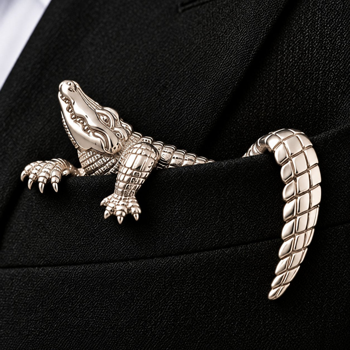 ✨ Luxury Sculpted Animal Brooch – Premium Statement Piece for Men & Women’s Suits & Blazers